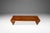 Contemporary Substantial Handmade Minimalist MCM Custom-Made Studio / Gallery Bench in Walnut, Usa, C. 1980s For Sale - Image 3 of 18