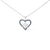 Immerse yourself in the elegance of this exquisite heart-shaped pendant, meticulously crafted from 925 sterling silver....