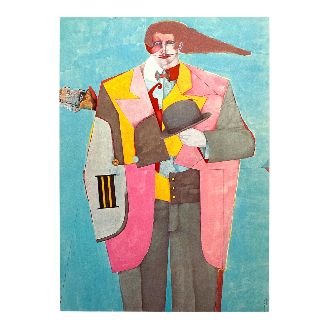 Richard Lindner Vintage 1977 Maeght Editeur Pop Art