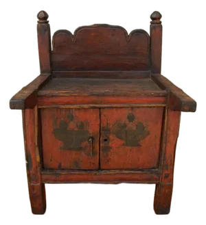 Tibetan Pegam, Small Nomadic Size,17th/18th Century
