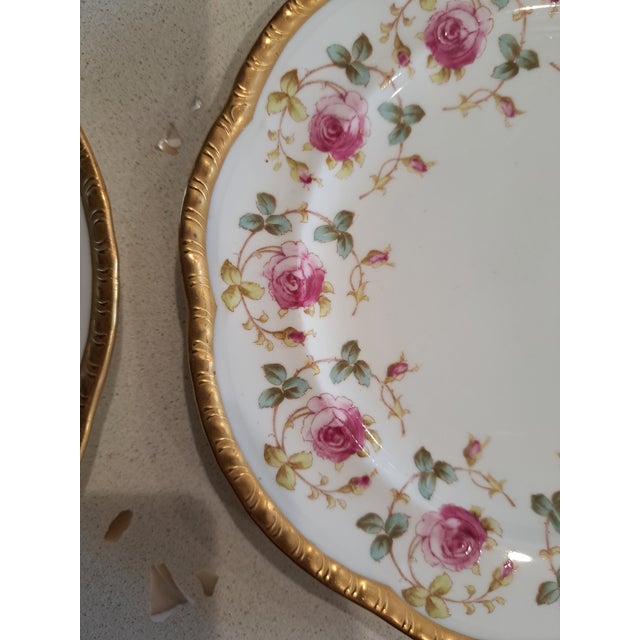 Early 20th Century Vintage Cauldon Plates - Set of 6 For Sale - Image 5 of 12