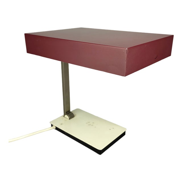 Model 6878 Table Lamp by Klaus Hempel for Kaiser-Leuchten, 1960s For Sale