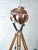 Searchlight Spotlight Floor Lamp in Copper and Brass on Wooden Tripod by Francis Bolton, 1930s For Sale - Image 18 of 18