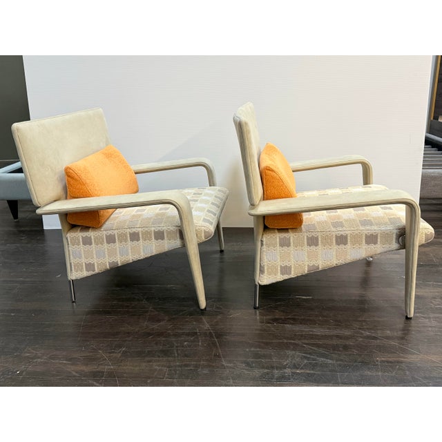 II Loft Italian Mind Lounge Armchairs, Pair For Sale In San Francisco - Image 6 of 12