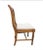 Set of Six 1930s Refinished Lyre-Back Mahogany and Upholstered Dining Chairs For Sale - Image 4 of 12