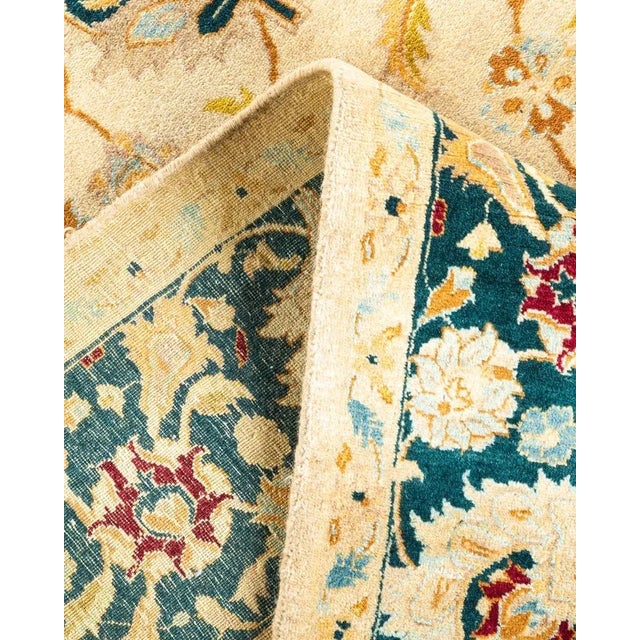 Mogul, One-of-a-Kind Hand-Knotted Area Rug in Ivory, 6' 1" x 8' 10" For Sale In New York - Image 6 of 8