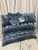 Beacon Hill Set of 4 Custom Pillows - Beacon Hill Stella Velvet Fabric in Atlantic For Sale - Image 4 of 7
