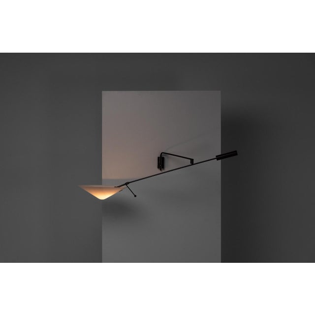 242p Wall Lamp by Robert Mathieu, France, 1957 For Sale - Image 10 of 15