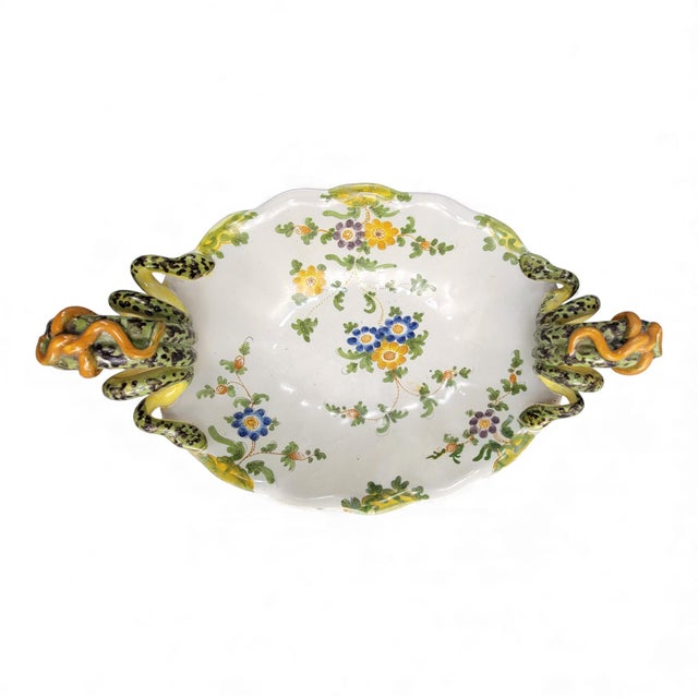 Gold Majolica Vase from Ulisse Cantagalli, Florence, Italy, 1880 For Sale - Image 8 of 15