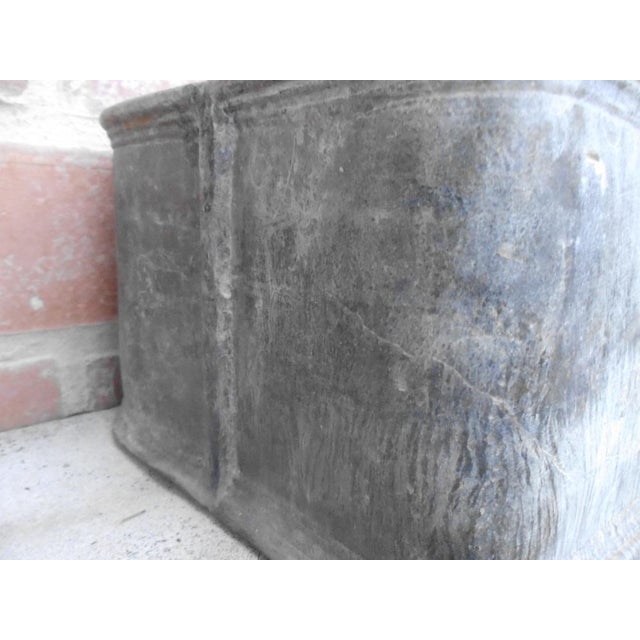 Cast Lead Flower Box, 1980s For Sale - Image 6 of 14