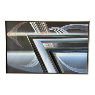 George Dergalis 1971 “Speed of Light” Construction Multi Media For Sale