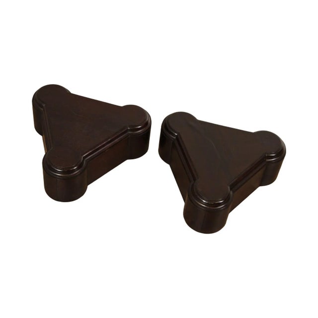 Victorian Antique Walnut Torchiere Pedestal Bases - A Pair For Sale - Image 13 of 13