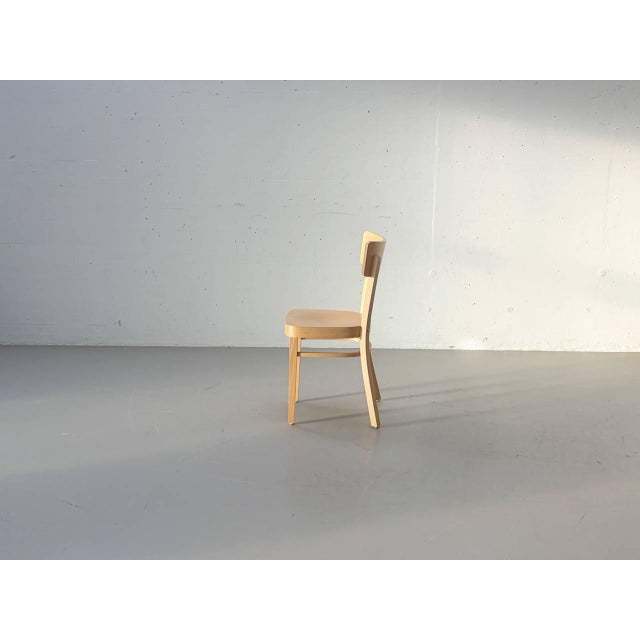 Side Chair in Beech by Ton For Sale - Image 3 of 15