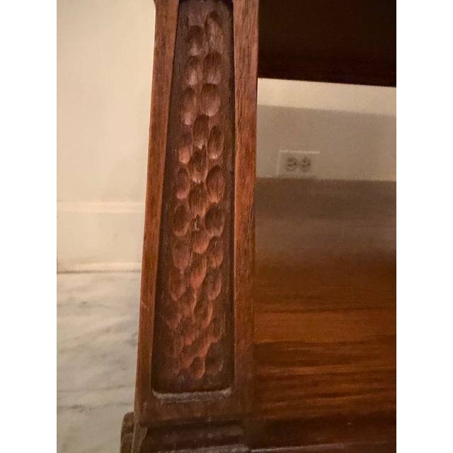 Romweber Vintage Romweber Viking Oak Mid-Century End Table For Sale - Image 4 of 6