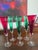 Set of Six Colored Crystal Champagne Flutes From Lenox 'Holiday Gems' Collection For Sale In Chicago - Image 6 of 7