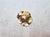 1950s Vintage Finn Jensen Sterling Silver Enamel Pansy Brooch, Norway 1950 For Sale - Image 5 of 10