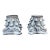 Late 20th Century Pair of Weathered Cast Concrete Corinthian Capital Garden Stands For Sale