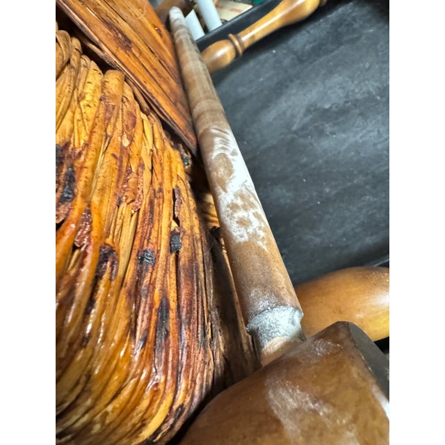 Mid 20th Century Barnard & Simonds Co Wood Windsor Rocking Chair For Sale - Image 12 of 12