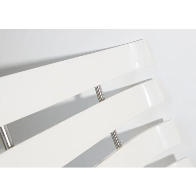 Early 21st Century Costela Style Lounge White Chair After Martin Eisler Carlo Hauner For Sale In Palm Springs - Image 6 of 13