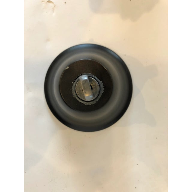 Noir Noir Black Metal Marine Pendant Light For Sale - Image 4 of 13