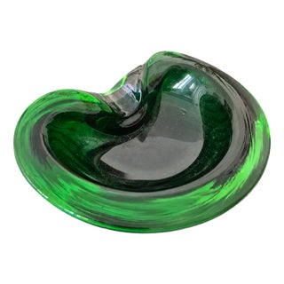 Vintage Murano Glass Ashtray, 1960s For Sale