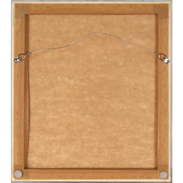 Textile "Carta Series, Paper Imbeds" Experimental Printmaking Wall Sculpture by Harold Paris For Sale - Image 7 of 7