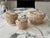 Mid 20th Century Vintage Coastal Palm Beach Style Handwoven Nesting Baskets - Set of 3 For Sale - Image 5 of 18