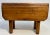 Antique Wooden Money Box / Bank Resembling a Drop Leaf Table From England For Sale - Image 4 of 13
