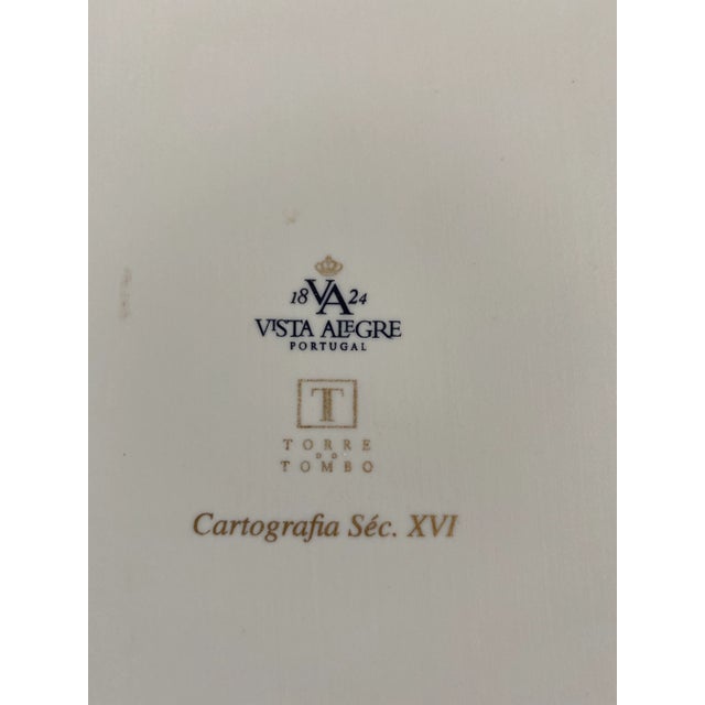 Vintage Vista Alegre Africa Porcelain Tray - Made in Portugal For Sale - Image 9 of 10