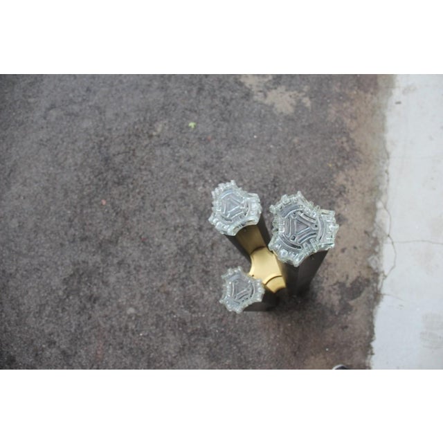 Bronzed Floor Lamp from Gaetano Sciolari, 1970s For Sale - Image 13 of 15