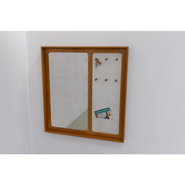 Danish Oak Model 600 Mirror from Aksel Kjersgaard, 1960s For Sale - Image 11 of 18