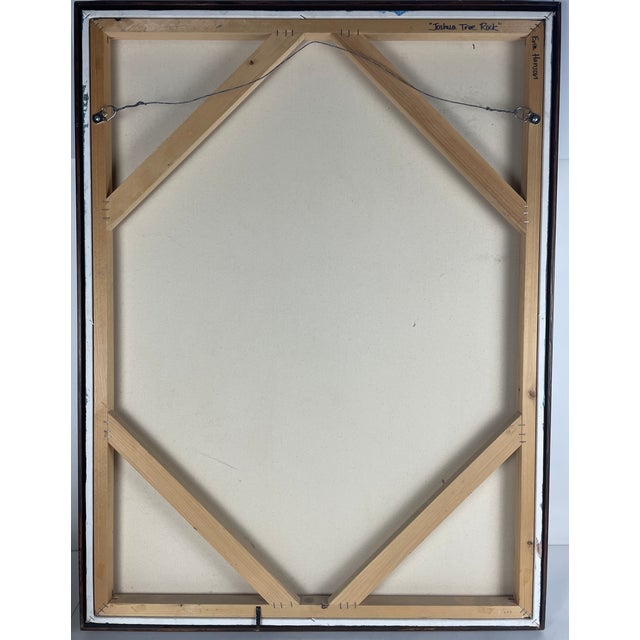 Early 21st Century Joshua Tree Rock, Oil on Canvas by Erin Hanson For Sale - Image 5 of 7