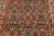 Textile Antique Hamadan Floral Wool Runner Handmade in Brown and Rust For Sale - Image 7 of 7
