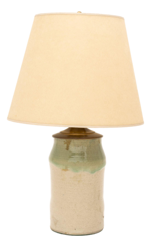 Modern Glazed Stoneware Table Lamp