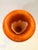 Ceramic Mid-Century Orange Lava Glaze Stoneware Vessel For Sale - Image 7 of 8