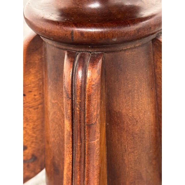 Georgian Style Pedestal Side Table, Vintage For Sale - Image 9 of 12