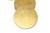 1970s Vintage Gold Leaf and Lacquer Beverage Coaster Set With Lidded Holder — Set of 7 For Sale - Image 5 of 8