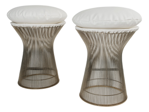 Stools by Warren Platner for Knoll, Set of 2