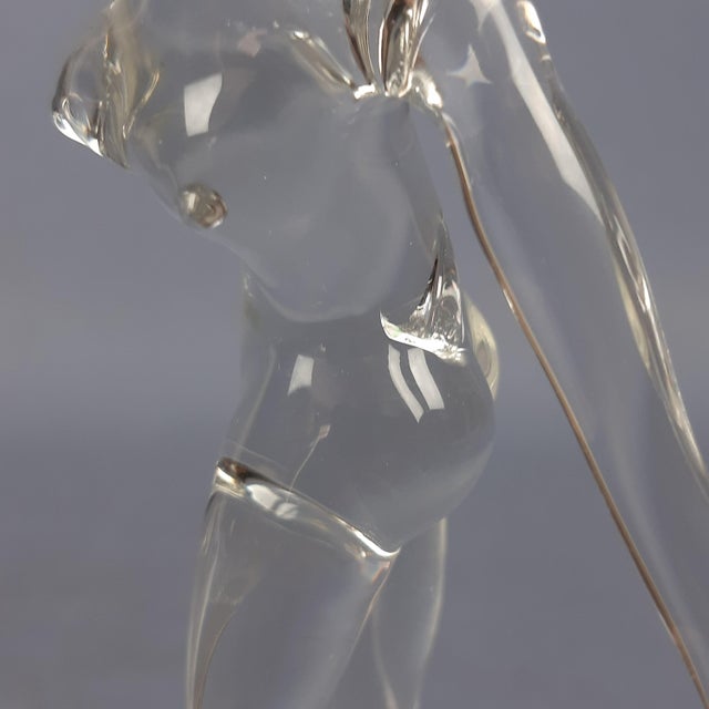Glass Sculpture of Ballerina by Amanzio Bormioli, 20th Century For Sale - Image 12 of 17