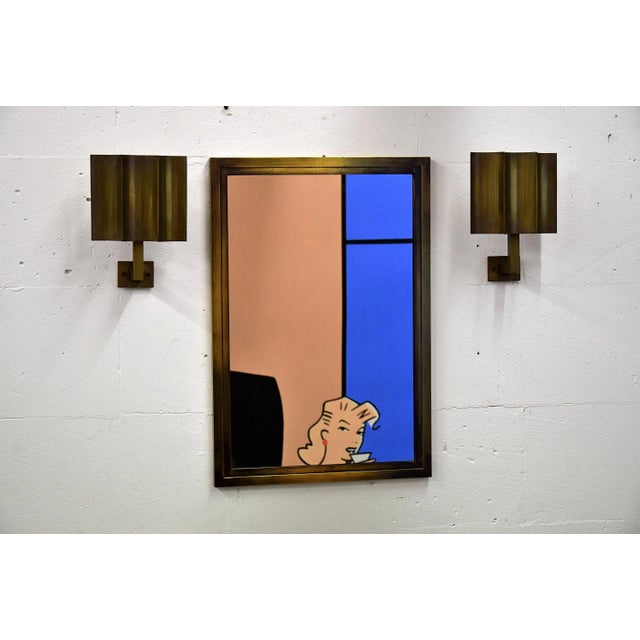 Metal Hollywood Regency Hallway Set, 1970s, Set of 4 For Sale - Image 7 of 10