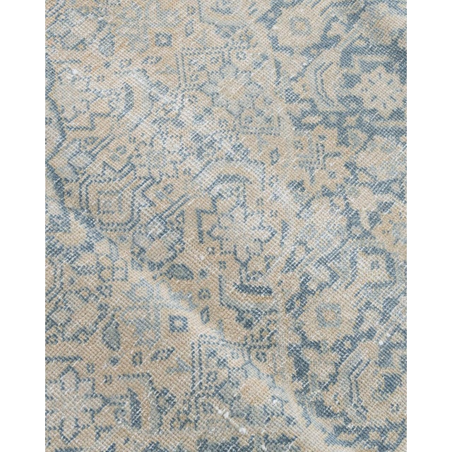Vintage Circa 1940 Lightly Distressed Tabriz Rug 7'7x10'8 For Sale - Image 4 of 12