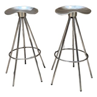 Jamaica Bar Stool Pepe Cortes for Amat-3 Aluminum Post-Modern For Sale
