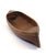 Wooden Mid-Century Canoe. Crafted from wood, this free standing model of a traditional American canoe is a richly hued...