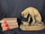 1900s Bronze of Chien À La Tortue, Dog With Tortoise, Depicting a Hound Observing a Turtle, Originally Designed by French Sculptor Alfred Jacquemart For Sale - Image 4 of 10
