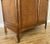 Wood Vintage French Louis XVI Style Carved Oak 2-Door Armoire For Sale - Image 7 of 12