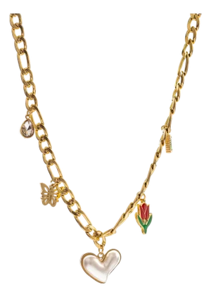Love in Bloom Charm Necklace