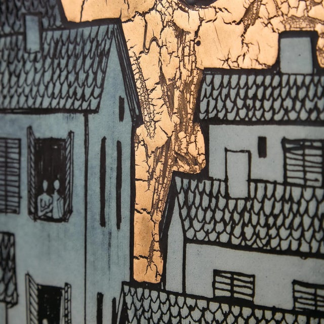 Vitus Lőrincz, Lovers Lane, Enamel For Sale - Image 4 of 9