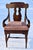 Vintage (1980's) Pair of Arm Chairs have a British Colonial Style. Made by Bernhardt Furniture. Wood Mahogany Frames....
