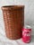 Vintage Bamboo Waste Basket For Sale - Image 9 of 13
