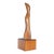 1972 Abstract Wood Sculpture by Alfredo Burlini For Sale
